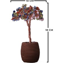 Gifti Goo Terazi Burcu Doğal Taş Ağaç