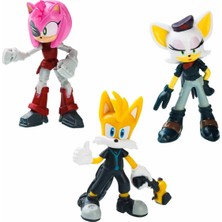 Super Sonic Sonic Prime 3'lü Figür Seti - 2