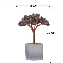 Gifti Goo Labradorit ve Selenit Taşlı Ağaç