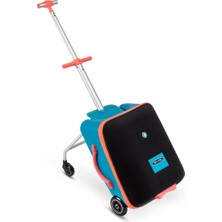 Micro Ride On Luggage Eazy Scooter Bagaj Ocean Blue