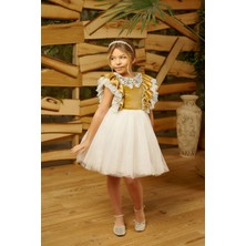 HC Kids Wear Kız Çocuk Prenses Abiye Mezuniyet Parti Elbisesi