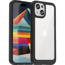 Microcase Xiaomi Iphone 15 Plus Shield Darbeye Dayanıklı Yarı Esnek Plastik Kılıf - AL8100