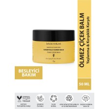 Bade Natural Ölmez Çiçek Yaşlanma Karşıtı ve Sıkılaştırıcı Yüz Balmı 50 ml