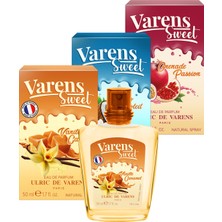 Varens Sweet Vanille Caramel, Coco Soleil, Grenade Passion 3'lü Set (3X50ML EDP) Kadın Parfüm