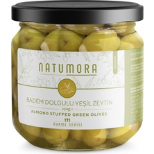 Natumora Badem Dolgulu Yeşil Zeytin 250 gr