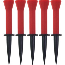 Codeen 5x Golf Topu Tutucu Golf Salıncak Eğitmen Yardımı Açık Spor Kauçuk Golf Topu Kırmızı Yükseklik 7.6 cm (Yurt Dışından)