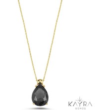 Oniks Taşlı Gümüş Kolye GM16