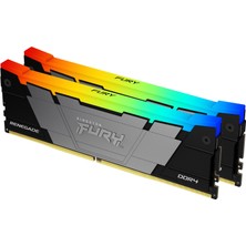 Kingston Fury renegade rgb 16GB(8GBX2) 3200MHZ Ddr4 CL16 DIMM KF432C16RB2AK2/16