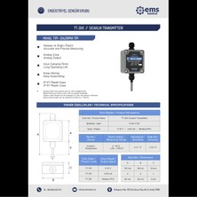 Ems Kontrol - Sıcaklık Transmitteri
