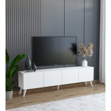 Suba Home Beyaz 160 cm Tv Ünitesi Mdf - Modern ve Şık Tasarım