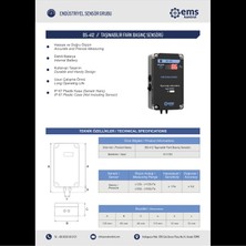 Ems Kontrol - Taşınabilir Fark Basınç Sensörü