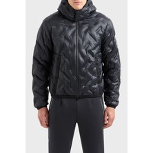 Ea7 Logolu Çıkarılabilir Kapüşonlu Şişme Mont Erkek Mont 6RPB64 PN8MZ 1200