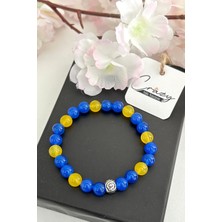 Crazy Takı Tasarım Fenerbahçe Taraftar Doğaltaş Bileklik