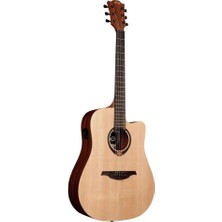 LAG GLA T70DCE Tramontane Dreadnought Cutaway Elektro Akustik Gitar