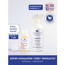 Lindos Süper Konsantre Yüzey Temizleyici -  Portakal & Bergamot -100 ml