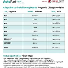 Alpha Auto Part Fiat Fiorino,qubo,doblo Için Motor Kaput Iç Açma Kolu