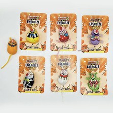 Eurocat Kedi Oyuncağı Sesli Tombik Fare Karışık Renk Nrmsa