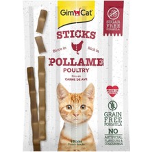 Gimcat Kedi Ödül Çubuğu Sticks Kümes Hayvanli 20GR