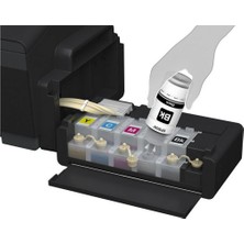 Epson L1300 ITS Renkli A3+ Mürekkep Tanklı Yazıcı Orijinal Epson Mürekkep 4 x 70 ml + 1 Ekstra Siyah Mürekkep  C11CD81403