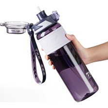 Vagonlife Tkk 1000ML Pipetli/pipetsiz Kullanıma Uygun Ölçü Skalalı Tritan Spor Matara