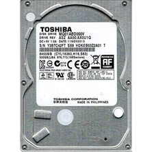 Toshiba 500GB 5400RPM Sata 3.0 8Mb 2.5" Notebook Disk (MQ01ABD050)