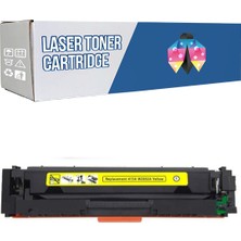 PowPrint Canon CRG-055 I-Sensys LBP-662CDW  2.400 Syf  Sarı Çipsiz Muadil Toner