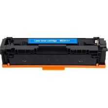 PowPrint Hp 207X-W2211X Laserjet Pro Mfp M282NW 1.250 Syf Mavi Çipsiz Muadil Toner