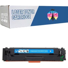 PowPrint Canon CRG-055H I-Sensys LBP-664CX 5.900 Syf  Mavi Çipsiz Muadil Toner