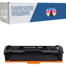 PowPrint Hp 207X-W2210X Hp Color Laserjet Pro M255NW 1.350 Syf Siyah Çipsiz Muadil Toner