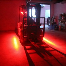 C9 Forklift Redzone Kırmızı Bölge Güvenlik Uyarı Sınır Işığı Alan Lambası