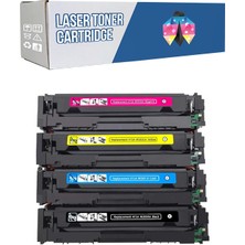 PowPrint Hp 415A-W2030A Laserjet Pro Mfp M454FW- M454NW Cmyk 1 Set Çipsiz Muadil Toner