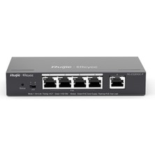 Ruijie Reyee RG-ES205GC-P , 5 Port Gigabit , 4 Port POE (54W) , Cloud Yönetilebilir , Switch