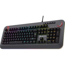 Gamepower Starscream 60M Rgb Kırmızı Switch 60 Milyon Türkçe Q USB Suya Dayanıklı Optik Mekanik Gaming Klavye (3x Switch Hediyeli) 3 Yıl Garantili