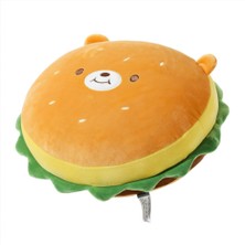 Miniso Yiyecek Serisi Peluş Yastık - Hamburger 38 cm