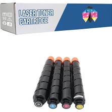 PowPrint Canon  Imagerunner Advance C-Exv-49  C3320 - C3320I  C-Exv-49  Cmyk 1 Set Muadil Toner