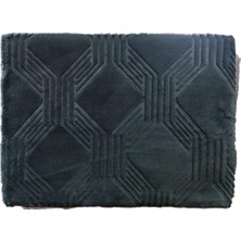 Özdilek Trendy Art Deco Tek Kişilik Battaniye Haki 155X220