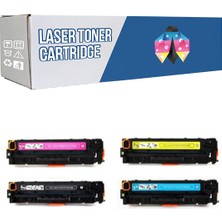PowPrint Canon CRG-054H  I-Sensys LBP-623CDW   Cmyk 1 Set   Muadil Toner