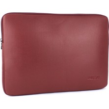 Derise Club Kadın Küçük Boy Bordo Renk 12,9 & 13,1 İnç Uyumlu Tablet, Ipad Kılıfı, Macbook ve Notebook Çantası