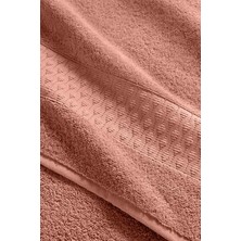 Arliva Home Helen Bukle Jakarlı Havlu Kıremıt 70X130