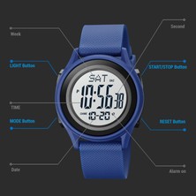 Hanyang Mavi Kutu Skmeı Spor Saatler Erkekler Askeri Saatler Çalar Saat Şok Dayanıklı Su Geçirmez Dijital Saat Reloj Hombre 1893 Montre Homme (Yurt Dışından)