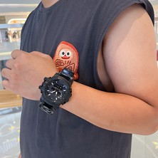 Hanyang Kamuflaj Kırmızı Kutu Shıyunme Erkekler Askeri Izle LED Kuvars Su Geçirmez Erkek Kol Saati Moda Doğa Sporları Dijital Saat Saatler Relogio Masculino (Yurt Dışından)