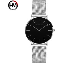 Hanyang HM-CB36-4 Hannah Martin Lüks Izle Kadın Bilezik Saatler Üst Marka Bayanlar Casual Kuvars Izle Çelik Kadın Kol Saati Montre Femme (Yurt Dışından)