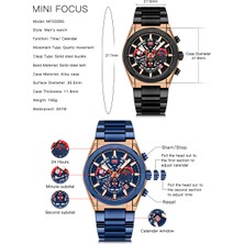 Hanyang Rg Mavı Mınıfocus Izle Erkekler Ordu Kuvars Analog Saat Otomatik Tarih Moda Iş Erkek Saatler Üst Marka Lüks Su Geçirmez Reloj Hombre (Yurt Dışından)