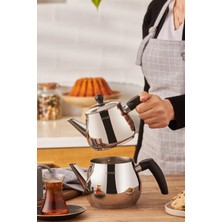 Emsan Luna Midi Çaydanlık Takımı Inox