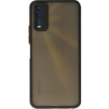 Vivo Y20 / Y11S ile Uyumlu Paradoks Montreal Silikon Kapak Telefon Kılıfı