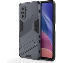 Seniee Xiaomi Redmi K40/K40 Pro Destek Standlı Darbeye Dayanıklı Telefon Kılıfı (Yurt Dışından)