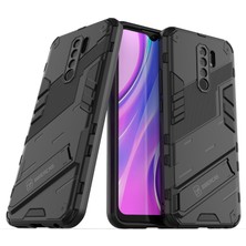 Seniee Xiaomi Redmi 9 Destek Standlı Darbeye Dayanıklı Telefon Kılıfı (Yurt Dışından)