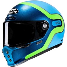 Hjc V10 Retro Kapalı Motosiklet Kaskı Grape MC24