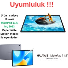 Wowacs Huawei Matepad 11.5" 2023 Uyumlu 360° Dönebilen Standlı Tablet Kılıfı Ekran Koruyucu ve Kalem Seti