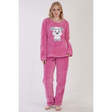 Vienetta Kadın Welwelsoft Uzun Kol Pijama Takım
